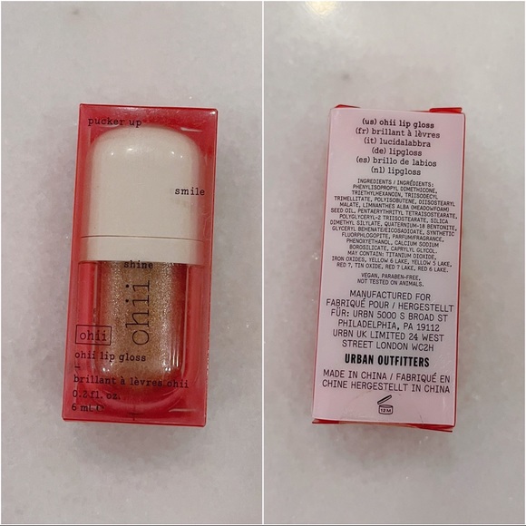 OHII LIP GLOSS IN SPARK 6ML - BNIB (OUTER PACKAGING IS DISTRESSED) - Picture 4 of 4